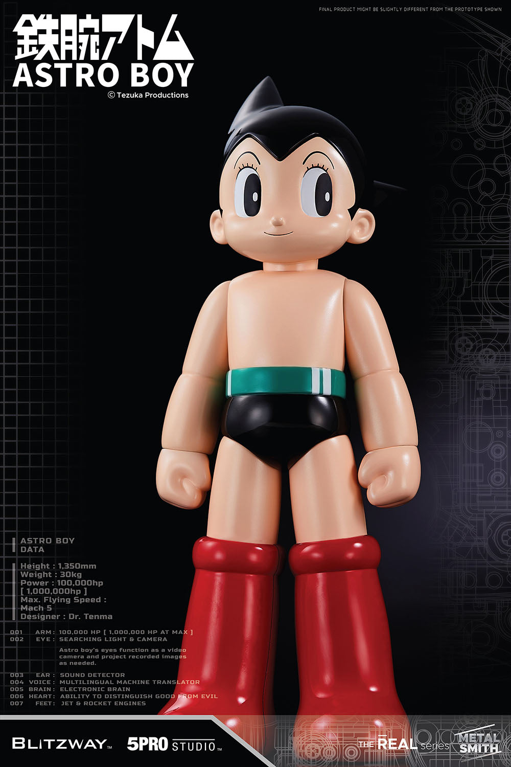 Figurine ASTRO BOY Qposket : Set B - Le Petit Robot En Folie (Neuf)