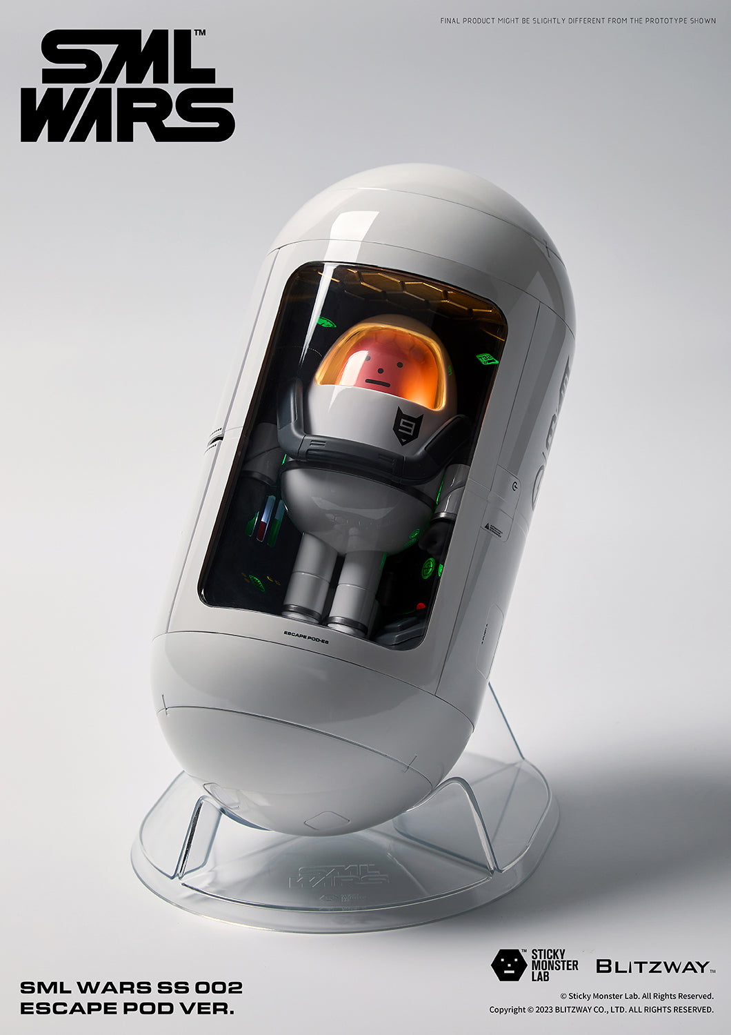 特撮 BLITZWAY SML WARS ESCAPE POD SML WARS SS 002 Escape POD (only Escape POD)