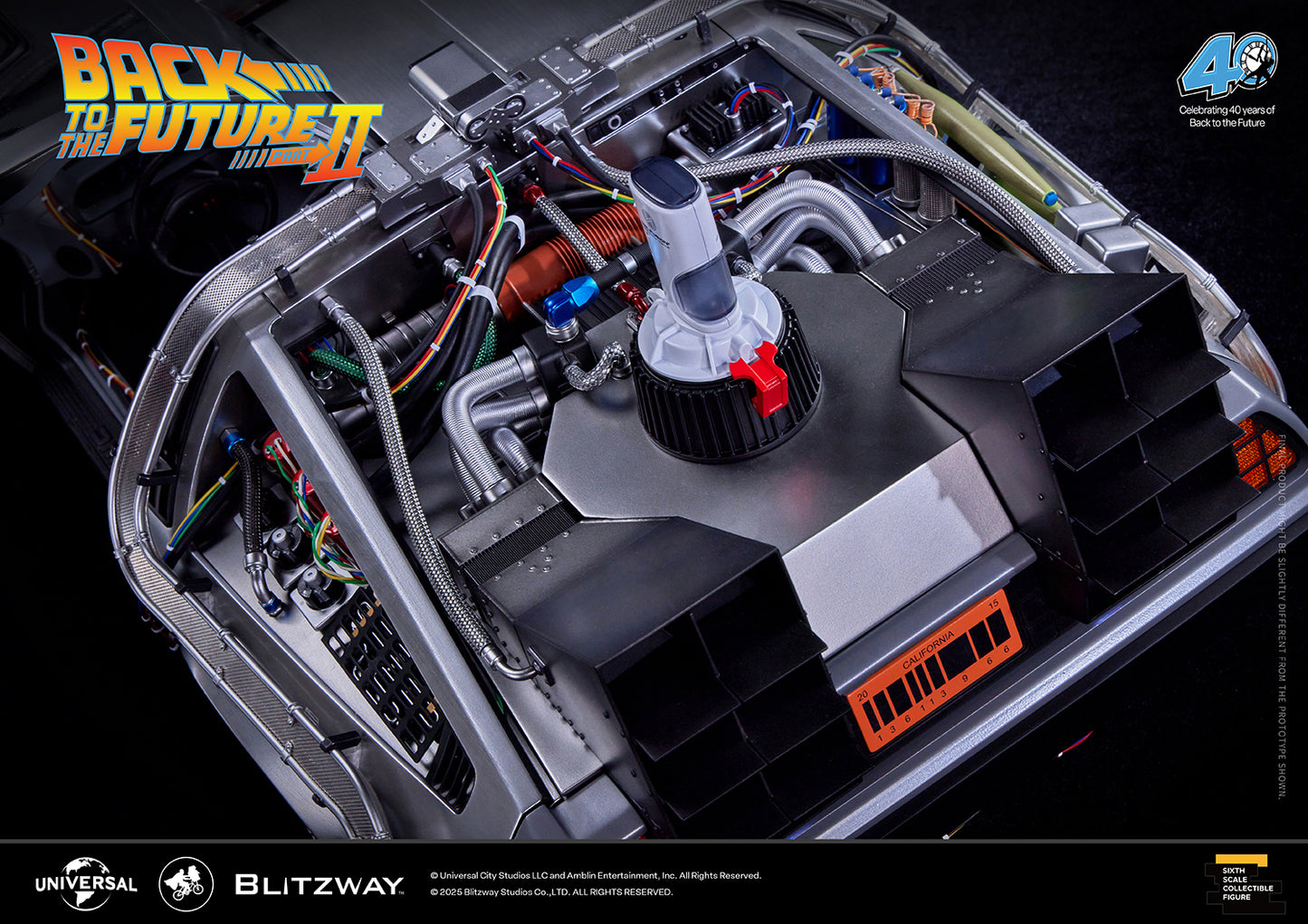 Back to the Future 2 'Time Machine' (1/6 Scale)