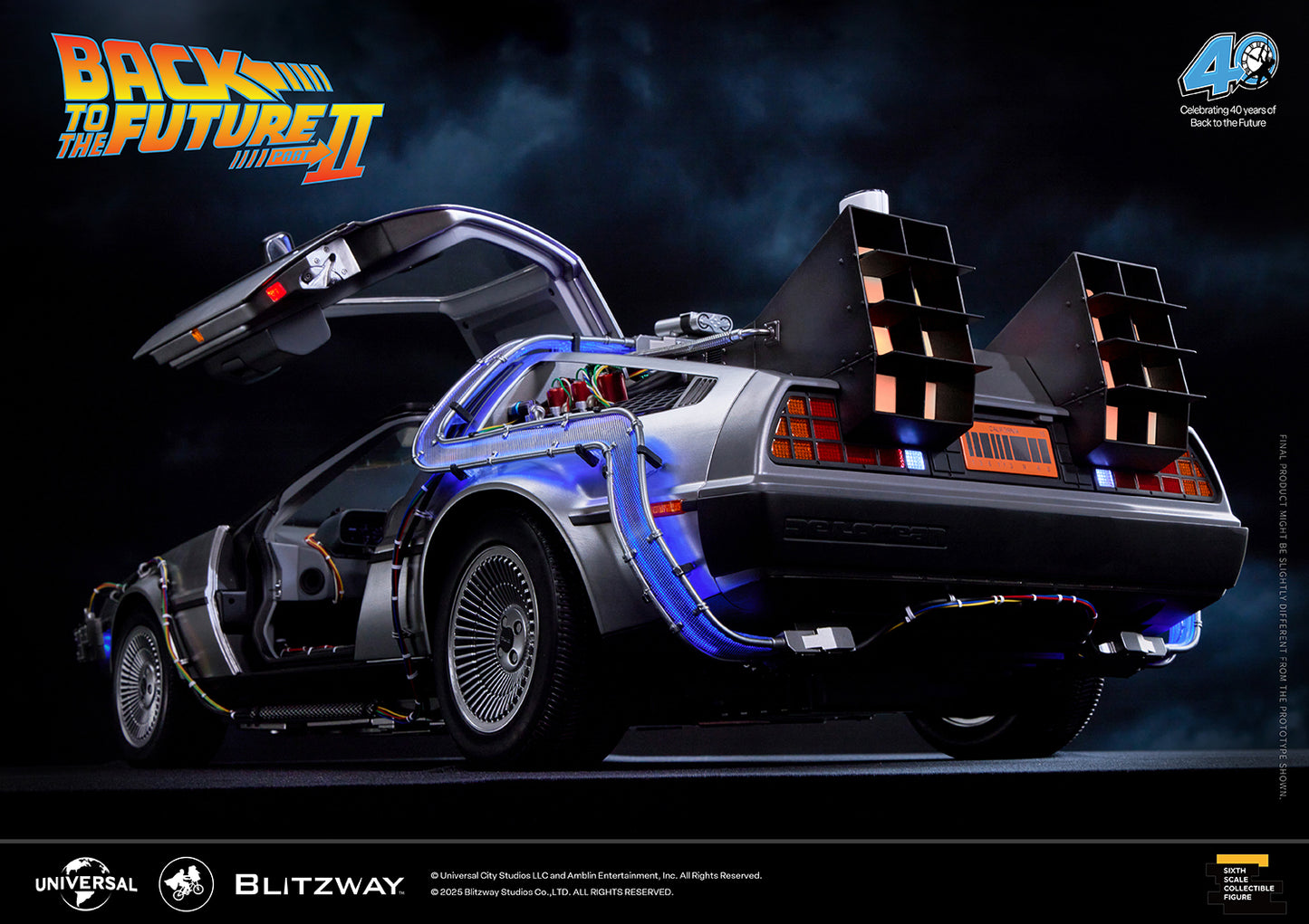 Back to the Future 2 'Time Machine' (1/6 Scale)