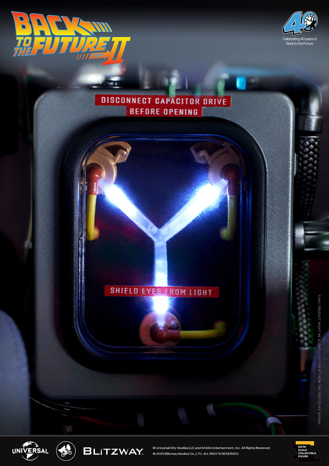 Back to the Future 2 'Time Machine' (1/6 Scale)