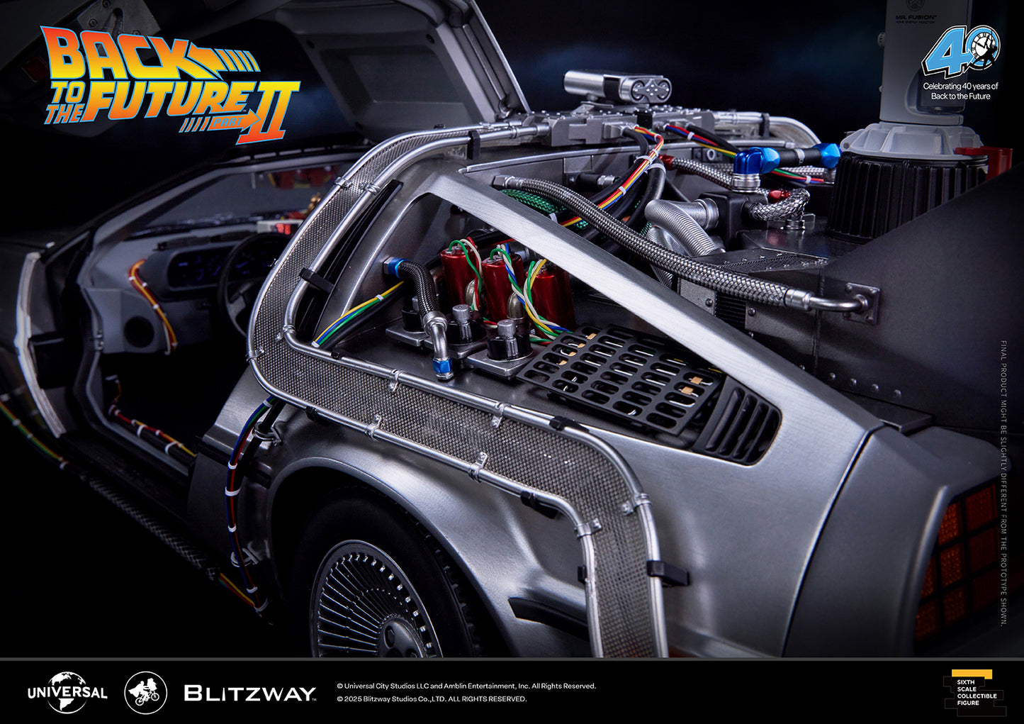 Back to the Future 2 'Time Machine' (1/6 Scale)