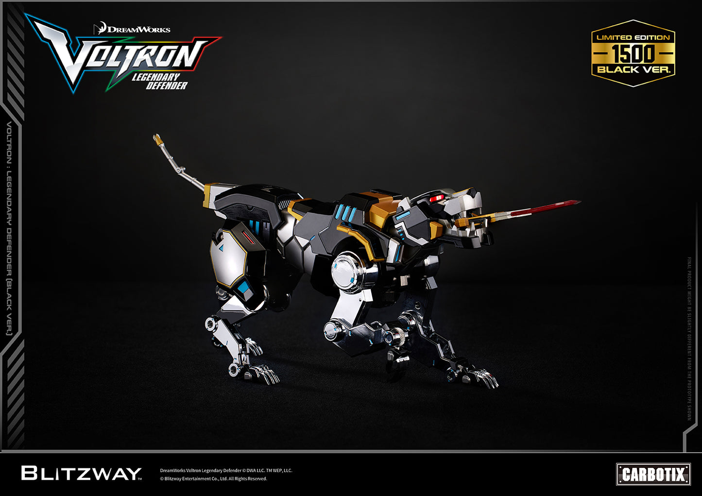 Voltron: Legendary Defender (Black Ver.)