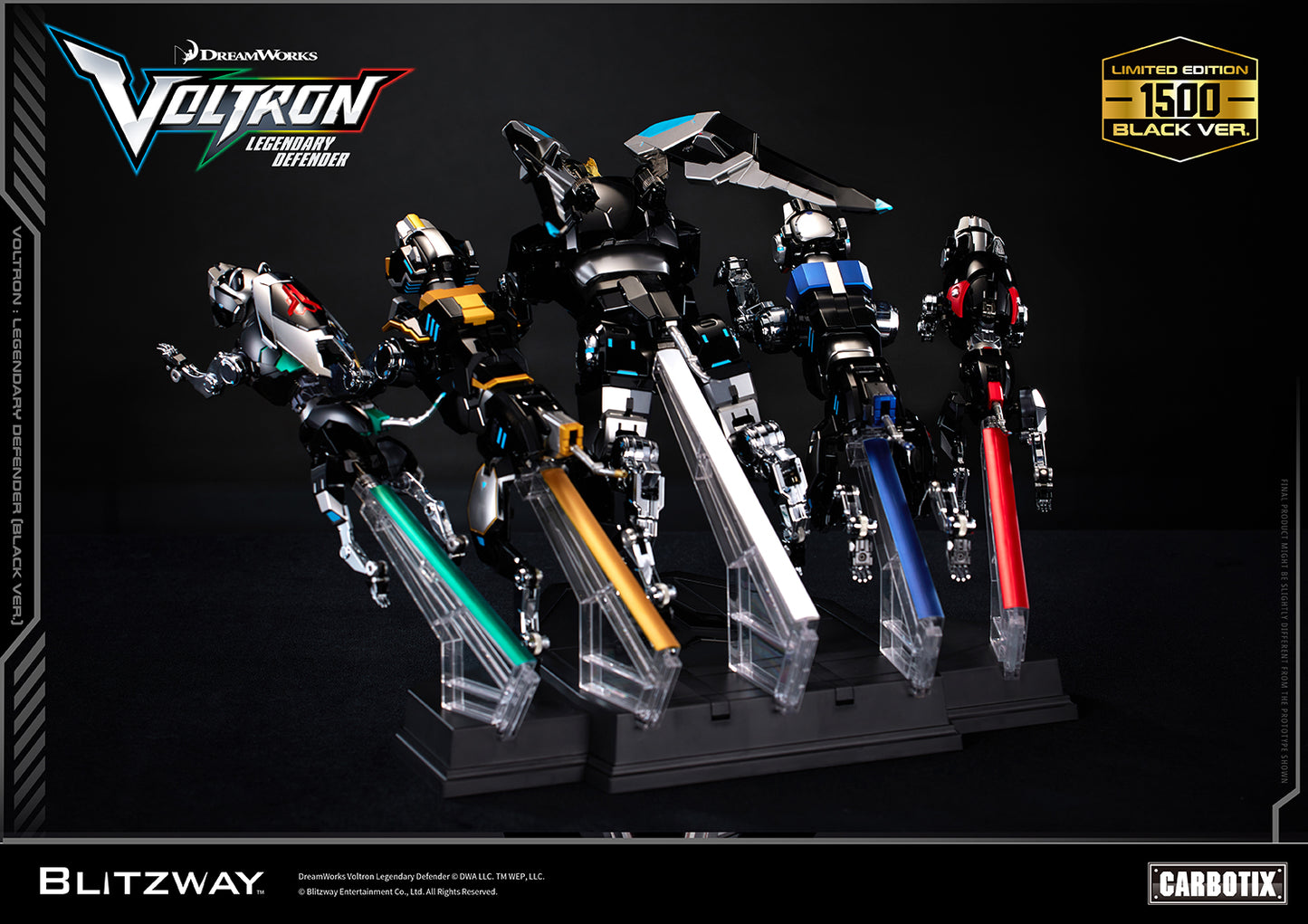 Voltron: Legendary Defender (Black Ver.)