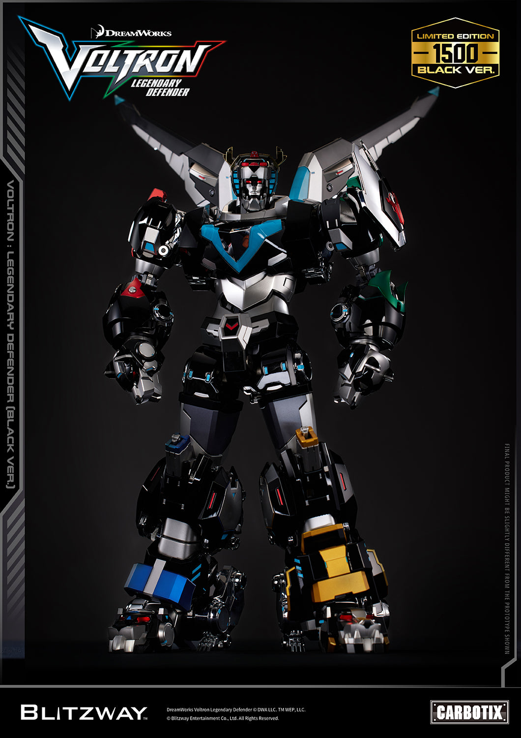 Voltron: Legendary Defender (Black Ver.)