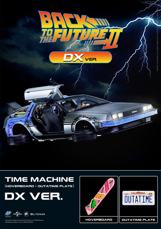 Main cover of Blitzway Back to the Future 2 Time Machine DX 1/6 Scale Collectible