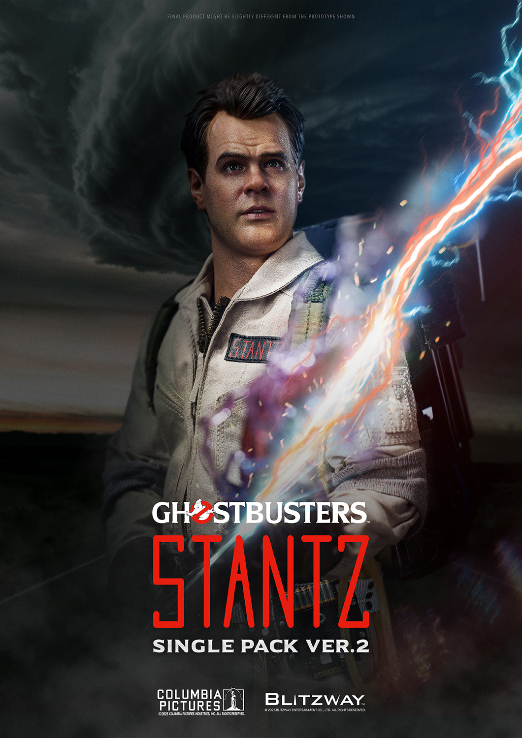 Blitzway Ghostbusters Ray Stantz Single Pack Ver.2 1/6 scale action figure with lightning stream effect and movie-accurate sculpt