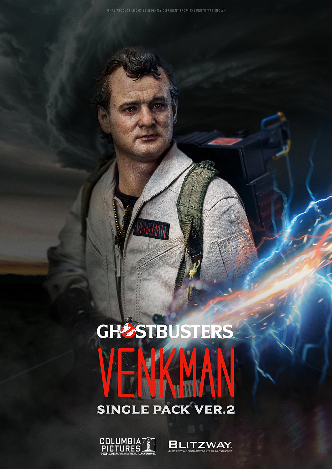 Blitzway Ghostbusters Peter Venkman Single Pack Ver.2 – 1/6 Scale Action Figure of Bill Murray’s iconic character in realistic detail