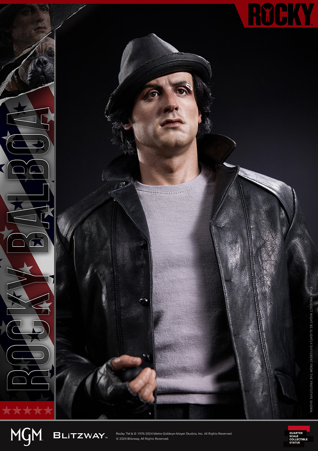 Blitzway Rocky 1976 1/4 scale statue body-1