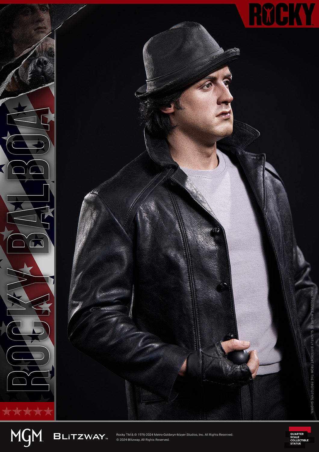 Blitzway Rocky 1976 1/4 scale statue body-7