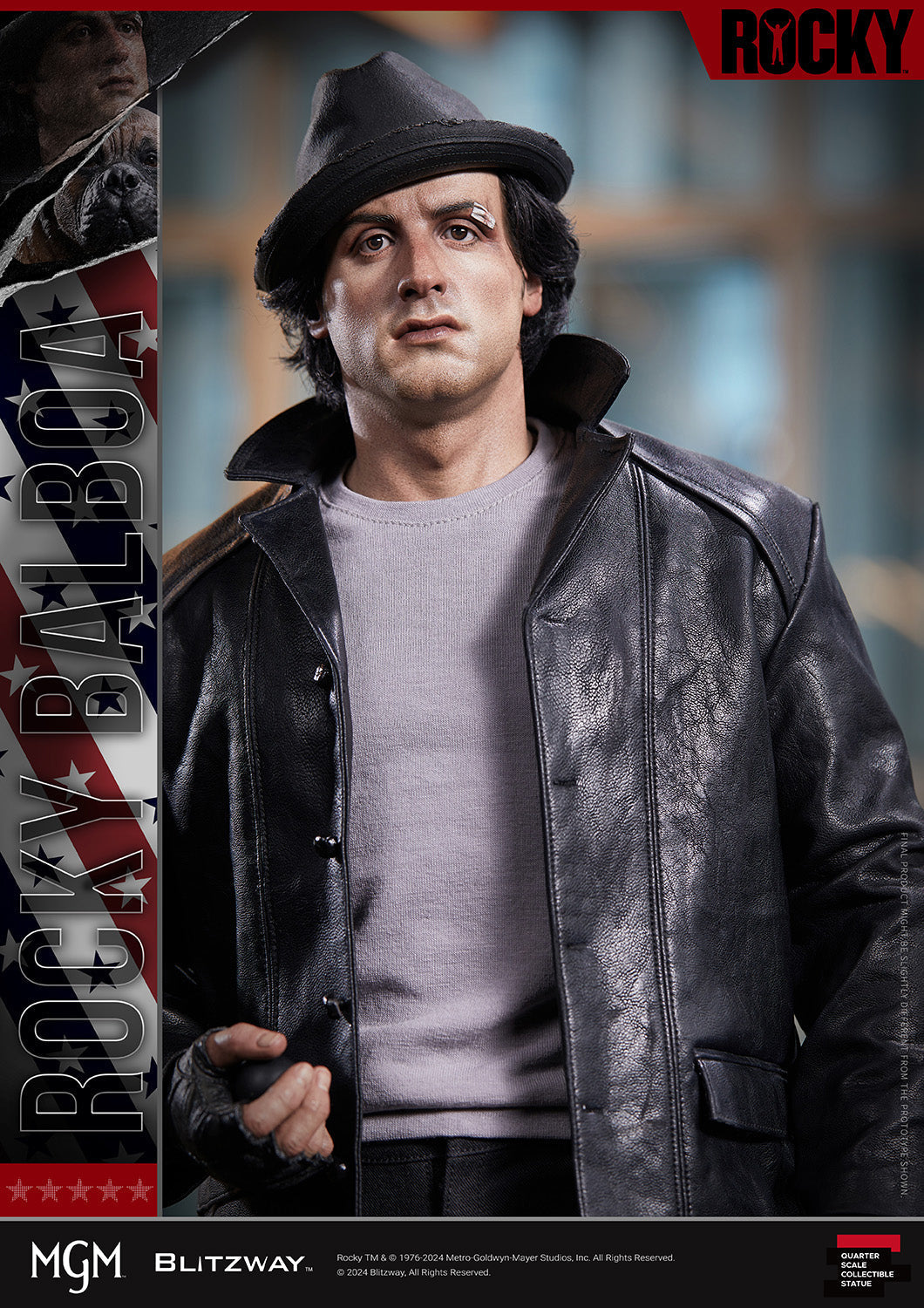 Blitzway Rocky 1976 1/4 scale statue body-8