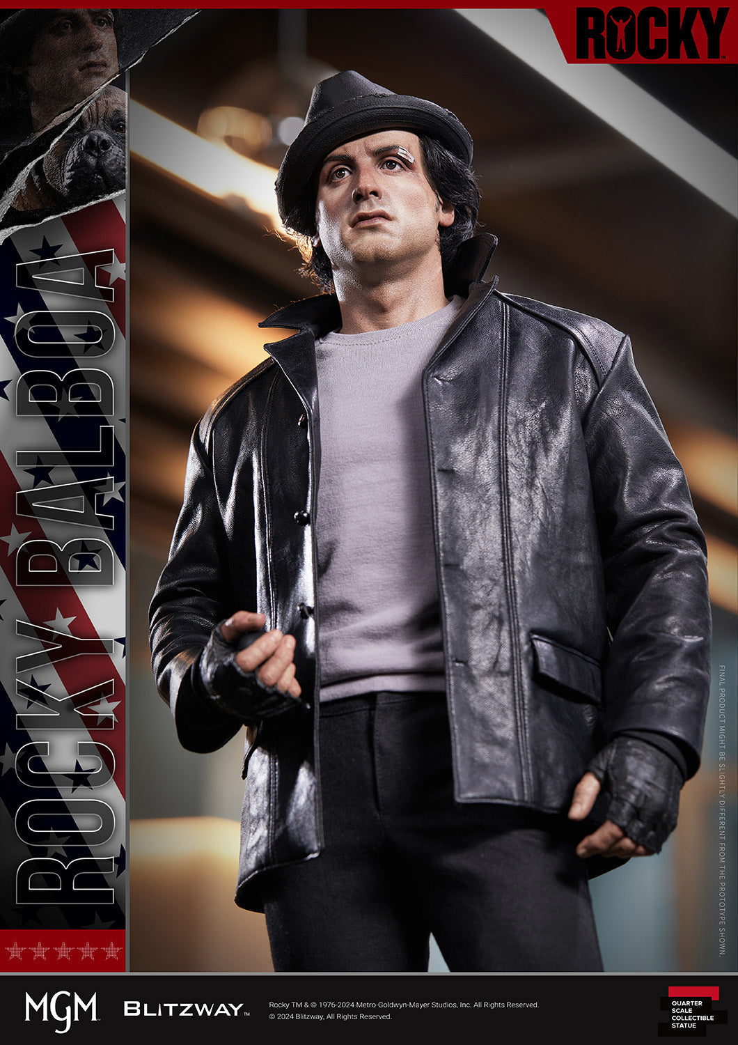 Blitzway Rocky 1976 1/4 scale statue main-18