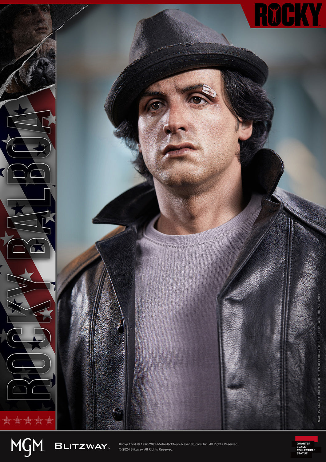 Blitzway Rocky 1976 1/4 scale statue main-22