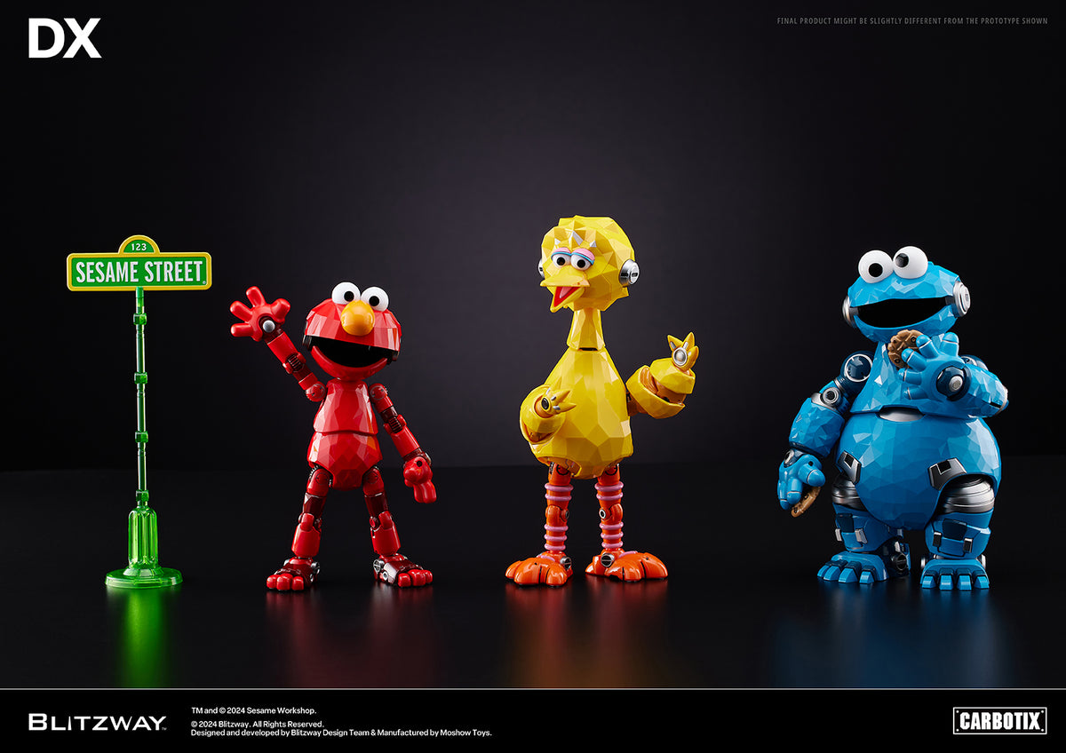 sesame street mega monsters Sesame Street Carbotix DX Version