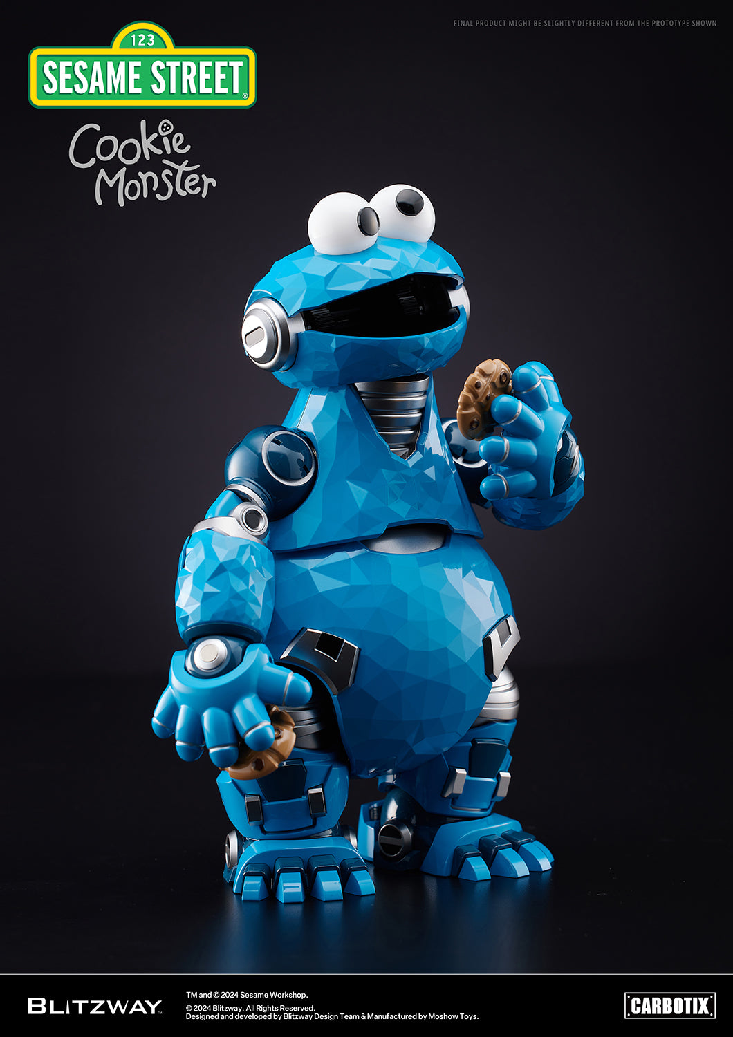 Sesame Street Carbotix – Cookie Monster Figure